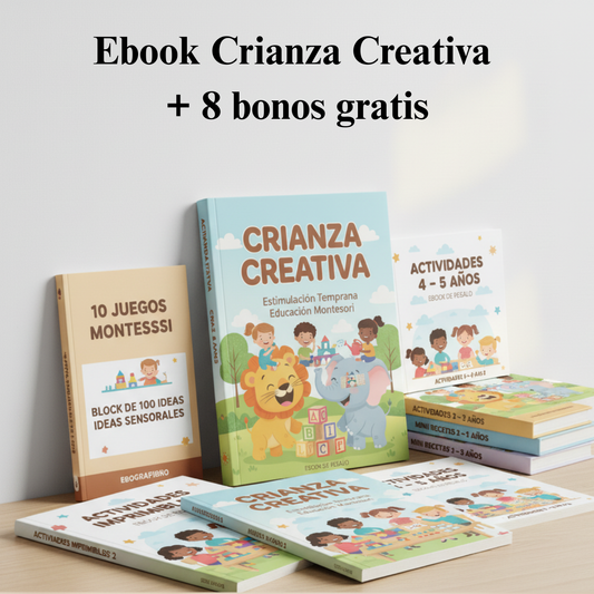 Estimulación temprana para niños de 0 a 5 años - Infancia creativa